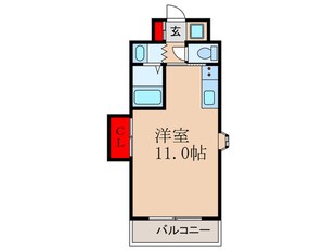 マエナカハイツ参番館の物件間取画像